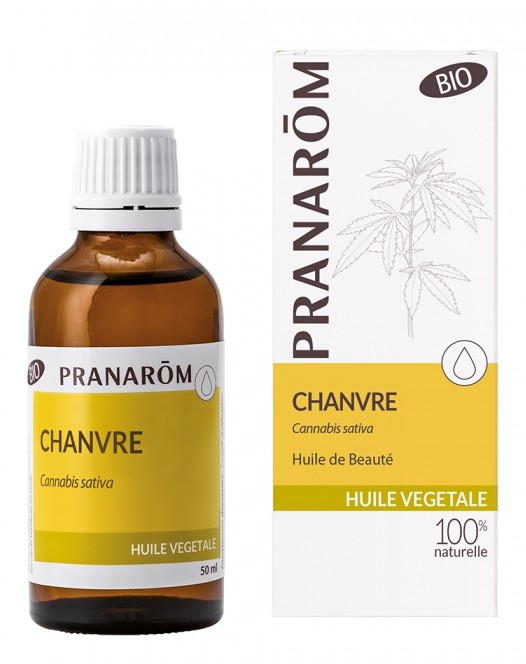 Pranarom Huile Végétale Chanvre Bio 50ml